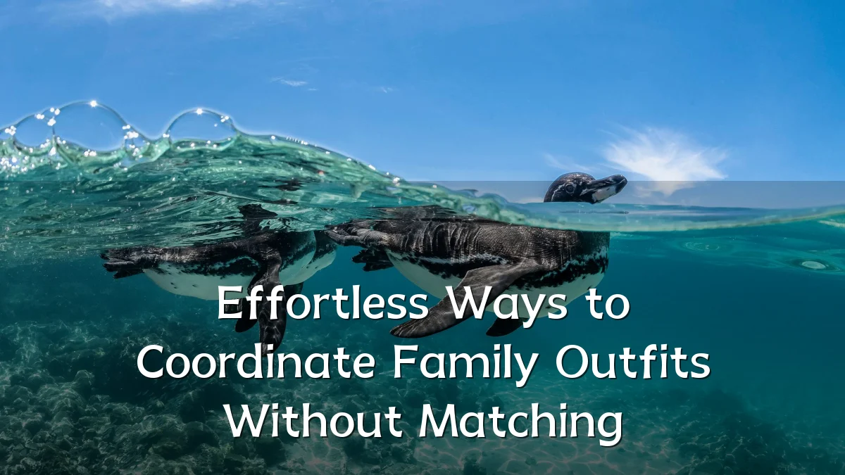 Effortless Ways to Coordinate Family Outfits Without Matching