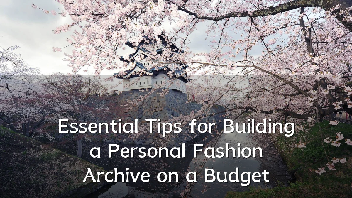Essential Tips for Building a Personal Fashion Archive on a Budget