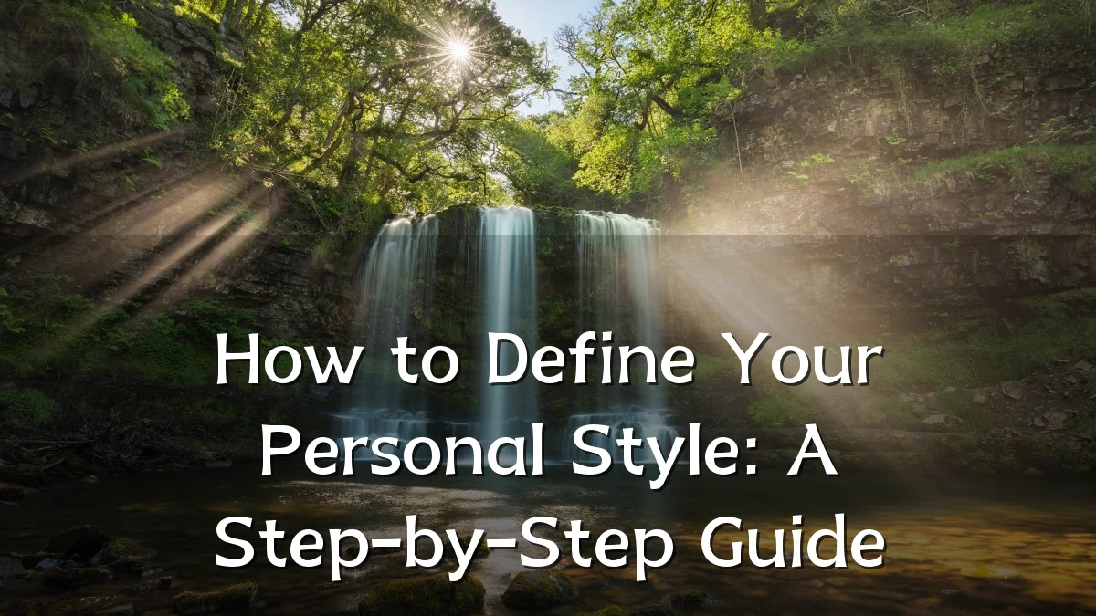 How to Define Your Personal Style: A Step-by-Step Guide