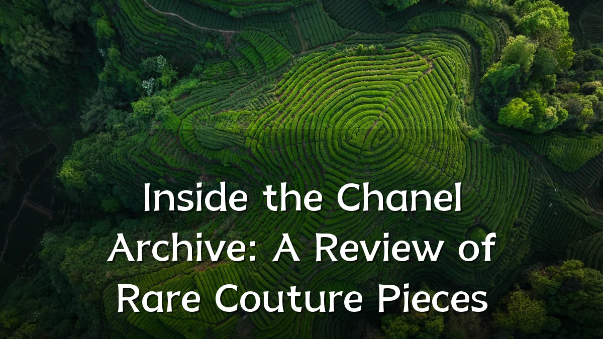 Inside the Chanel Archive: A Review of Rare Couture Pieces