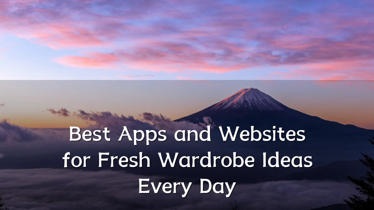 Best Apps and Websites for Fresh Wardrobe Ideas Every Day