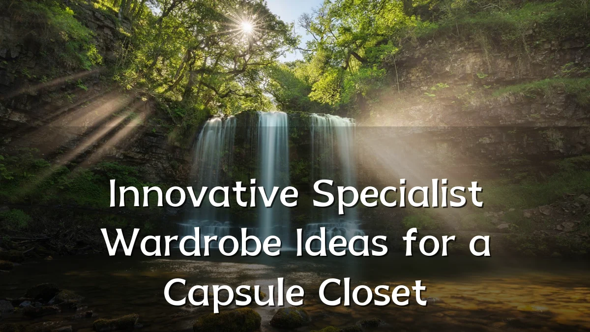 Innovative Specialist Wardrobe Ideas for a Capsule Closet