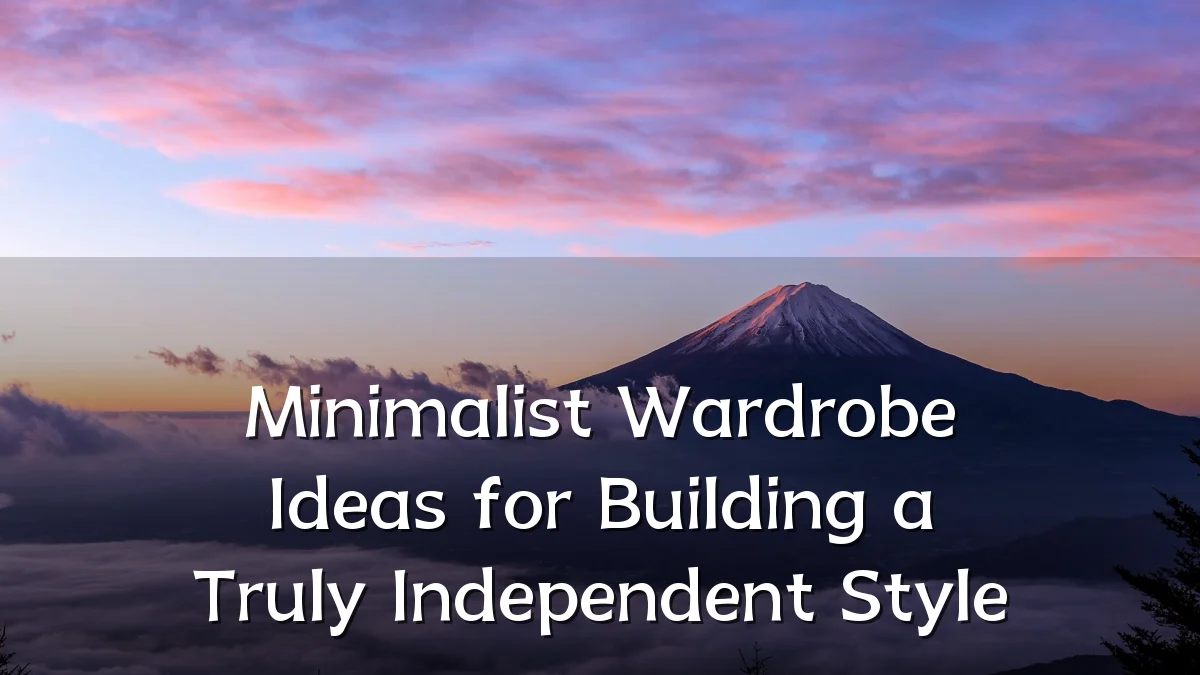 Minimalist Wardrobe Ideas for Building a Truly Independent Style